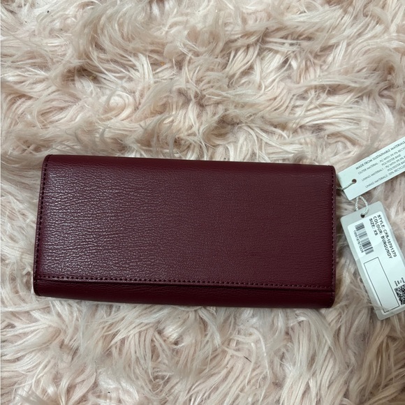 Charles & Keith Deep Red Wallet - Picture 2 of 5